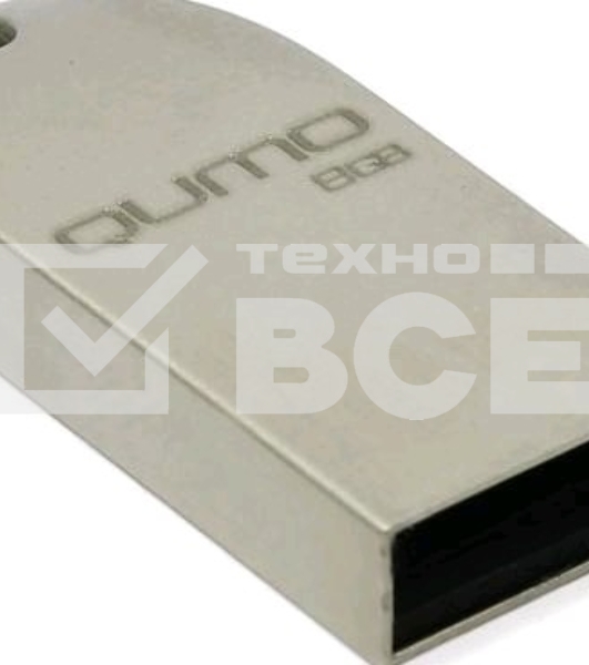 Флэш Диск USB 2.0 QUMO 8GB Cosmos QM8GUD-Cos Silver