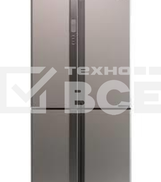 Холодильник Sharp SJ-EX98FBE бежевый трёхкамерный394/211 л морозилка снизу  Side by Side