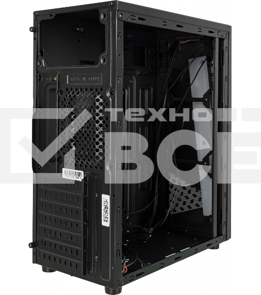 Компьютерный корпус Accord ACC-CL295RGB черный без БП ATX 4x120mm 2xUSB2.0 1xUSB3.0 audio