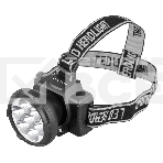 Фонарь ULTRAFLASH LED5362налобн аккум 220в черный 7led 2 реж пласт бокс, фото2