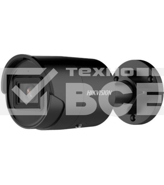 Видеокамера IP Hikvision DS-2CD2043G2-IU(2.8mm)(BLACK) 2.8-2.8мм цветная корп.:черный