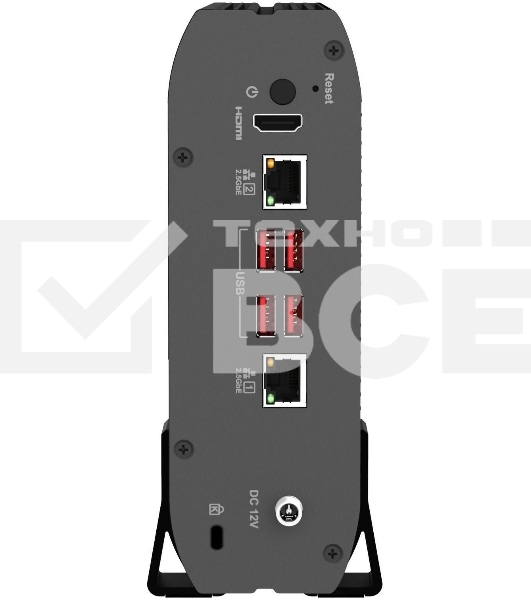 Сетевое хранилище SMB QNAP TS-410E-8G NAS fanless 4 2.5 SSD trays. Intel Celeron J6412 4-core 2.0-2.6 GHz, 8 GB RAM (max), 2x2.5 GbE, 4xUSB 3.2 Gen 2 (10Gbps),1xHDMI