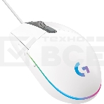 Мышь проводная Logitech G102 LIGHTSYNC белый, 8000 dpi, USB, кнопки - 6, фото27