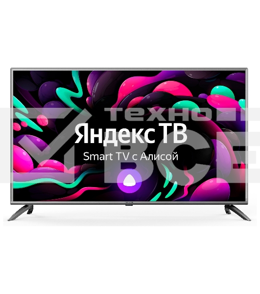 Телевизор Starwind 50' SW-LED50UG400 стальной LED UHD 60Hz Яндекс ТВ