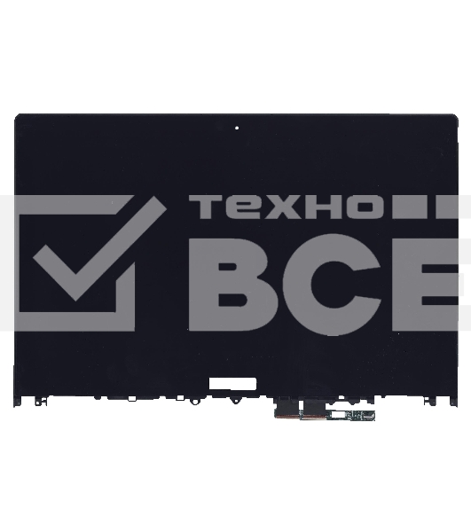 Модуль (матрица + тачскрин) для Lenovo Edge 2-1580 черный с рамкой