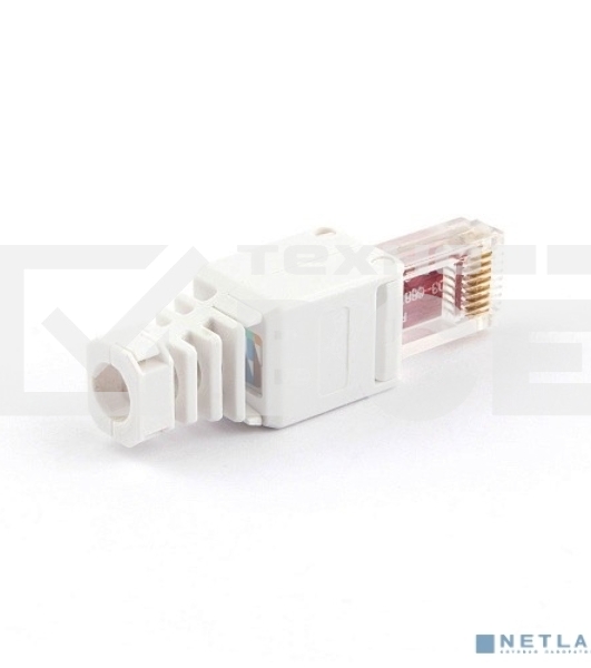 Штекер RJ-45 (8P8C) LK-8P8C быстрозажимной ручной кат. 5e и 6