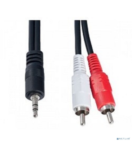 Кабель PERFEO Кабель Jack 3.5 мм вилка - 2xRCA вилка, длина 2 м. (J2003)