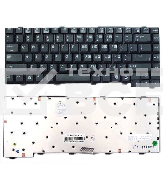 Клавиатура для ноутбука HP Compaq Presario 1500 черная