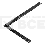 Угольник Denzel 400 х 600 мм, алюминиевый, лазерная гравировка, фото2