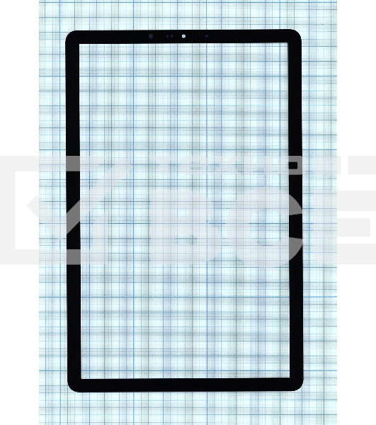 Стекло для Samsung Galaxy Tab S4 SM-T830 SM-T835 черное