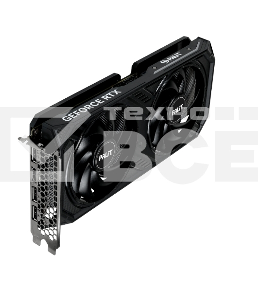 Видеокарта Palit PA-RTX4060 DUAL 8GB 8192Mb 128 GDDR6 1830/17000 HDMIx1 DPx3 HDCP Ret