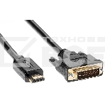 Кабель/ Кабель HDMI to DVI-D (19M -25M) 5м, TV-COM <LCG135E-5M>, фото2