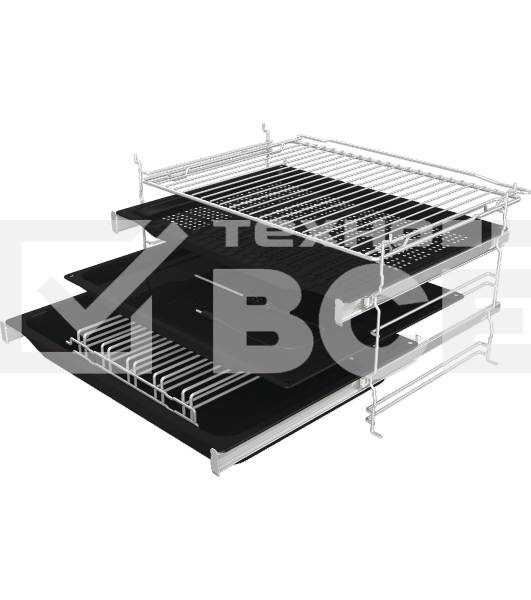 Духовой шкаф Электрический Gorenje BPSA6747A08BG черный