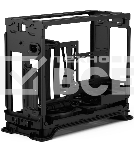 Компьютерный корпус без блока питания Fractal Design Era 2, Mini-Tower, 2x120мм, 2xUSB-A 3.0 + 1xUSB 3.2 Type-C, SFX PSU Support, mITX Charcoal Gray