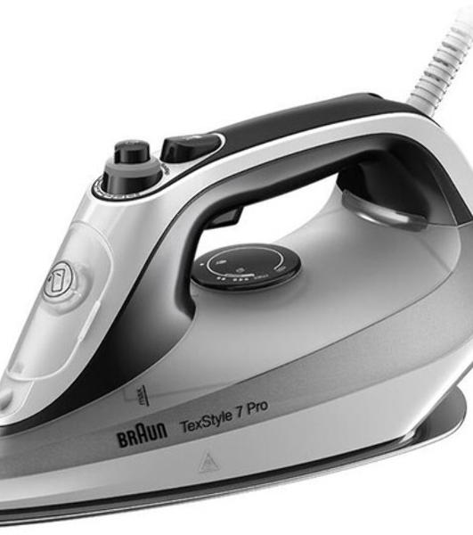 Утюг Braun SI7149WB серый, 2900 Вт, 50 г/мин, 220 г/мин, 300 мл