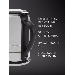 Чайник электрический Polaris PWK 1753CGL 1.7 л, 1950 Вт, белый/черный (корпус: пластик/стекло), фото9