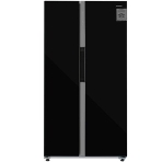 Холодильник Maunfeld MFF177NFB Slim Inverter черный двухкамерный 352/198л морозилка слева, No Frost, Side by Side, фото14