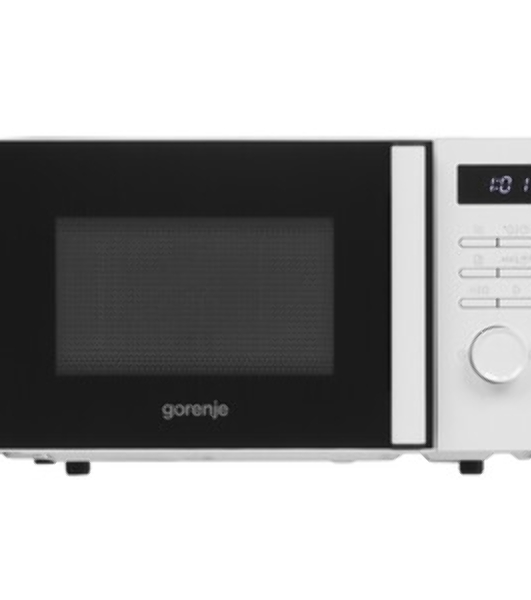 Микроволновая печь Gorenje MO20A3WH белый, 20 л, 800 Вт, переключатели - кнопки, поворотный механизм