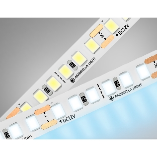 Светодиодная лента Ambrella light GS1313 2835 180Led/ 14.4W m/ 12V IP20 6500K/ 5000*10*1.2mm (2 конт.)