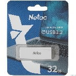 Флешка USB Netac U185 белый USB 3.0 Flash 32Gb, NT03U185N-032G-32WH, LED индикатор, фото8