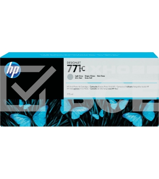 Картридж струйный HP №771C B6Y14A светло-серый для HP DJ Z6200 (775мл)