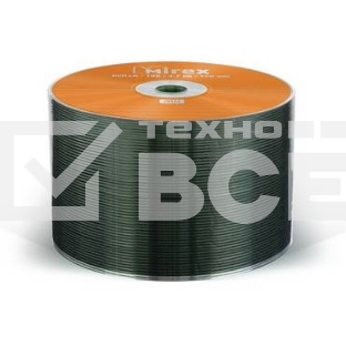 Диск DVD+R Mirex 4.7 Gb, 16x, Shrink (50), (50/500)