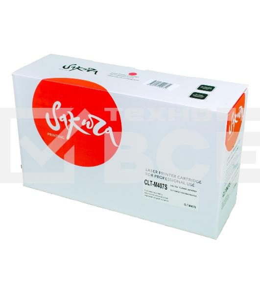 Картридж Sakura CLTM407S для Samsung CLP-320/325, CLX-3185, пурпурный, 1000 к.