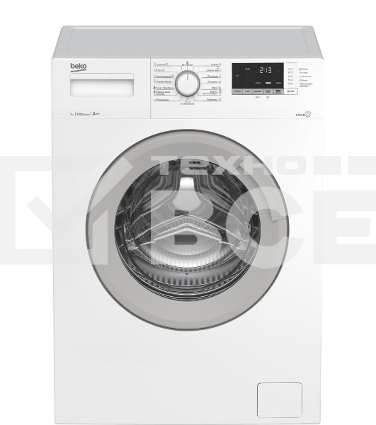 Стиральная машина Beko WSDN63512ZSW белый, загрузка фронтальная 6 кг, 1000 об/мин., класс: А