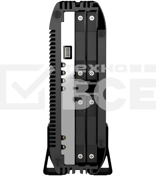 Сетевое хранилище SMB QNAP TS-410E-8G NAS fanless 4 2.5 SSD trays. Intel Celeron J6412 4-core 2.0-2.6 GHz, 8 GB RAM (max), 2x2.5 GbE, 4xUSB 3.2 Gen 2 (10Gbps),1xHDMI