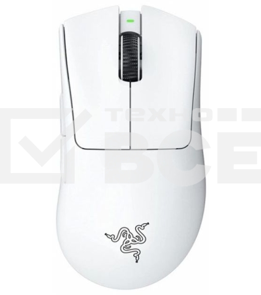 Мышь беспроводная/проводная Razer DeathAdder V3 Pro белый, 30000 dpi, радиоканал, USB, кнопки - 5