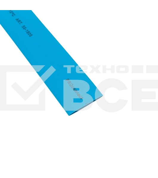 Трубка термоусаживаемая PROconnect ТУТ 18,0/9,0мм, синяя, упаковка 50 шт. по 1м,