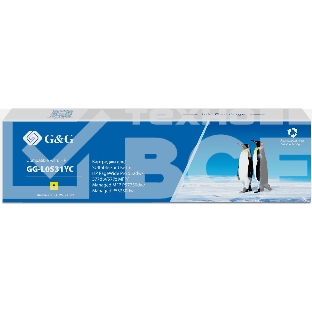 Картридж струйный G&G GG-L0S31YC 976YC желтый (245 мл) для HP PW Pro 577/552/ Enterprise 556/586