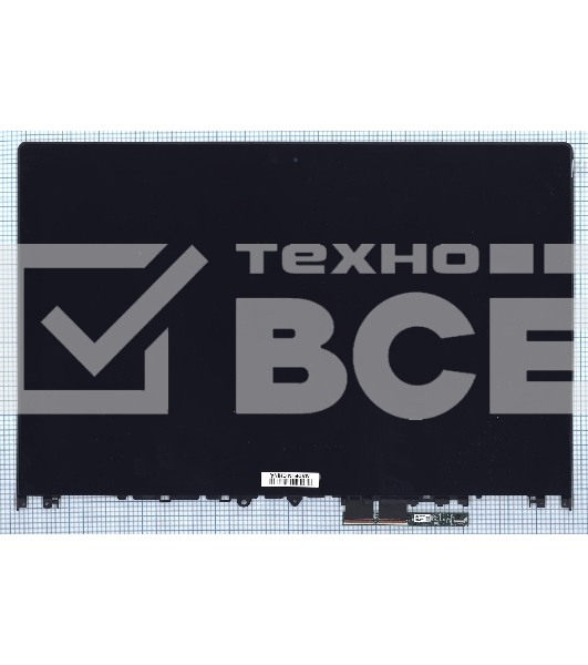 Модуль (матрица + тачскрин) для Lenovo Edge 2-1580 черный с рамкой