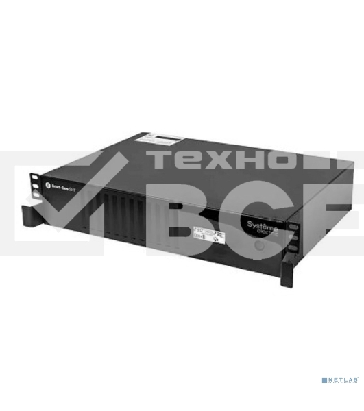 Источник бесперебойного питания Smart-Save SMT Systeme Electric 1000 ВА, монтаж в стойку 2U, 230 В, 6 розеток  IEC C13, SmartSlot, AVR, LCD, USB HID