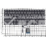 Клавиатура для ноутбука Lenovo Ideapad 720S-14IKB черная с подсветкой, фото4
