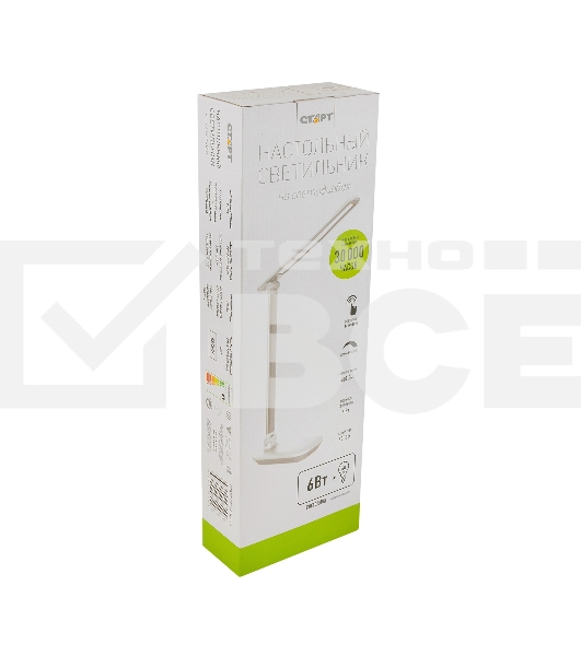 Светильник настольный СТАРТ 4670042081006 со светодиодами СТ111 белый