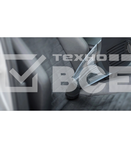 Пылесос автомобильный Ritmix CVC-003 черный, 70 Вт, уборка сухая, 0.32 л