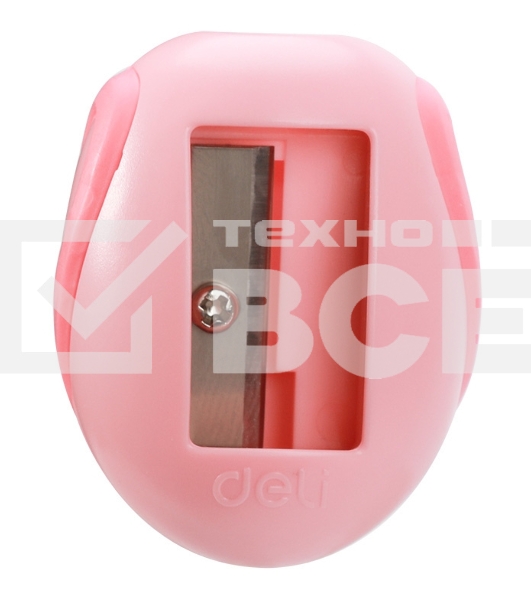 Точилка для карандашей ручная Deli MiYou EH550 1 отверстие пластик ассорти туба
