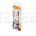 Кабель GoPower GP01L-2M USB (m)-Lightning (m) 2.0м 2.1A черный (1/200/800), фото 1