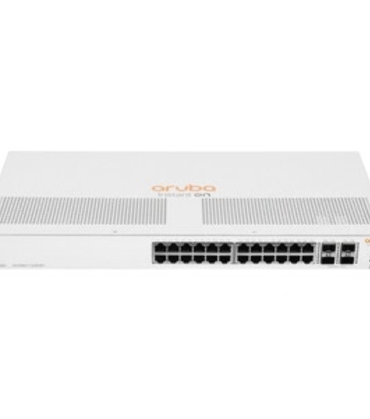 Коммутатор HPE JL684B Aruba Instant On 1930 24G Class4 PoE 4SFP/SFP+ 370W