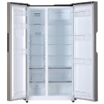Холодильник Maunfeld MFF177NFB Slim Inverter черный двухкамерный 352/198л морозилка слева, No Frost, Side by Side, фото13