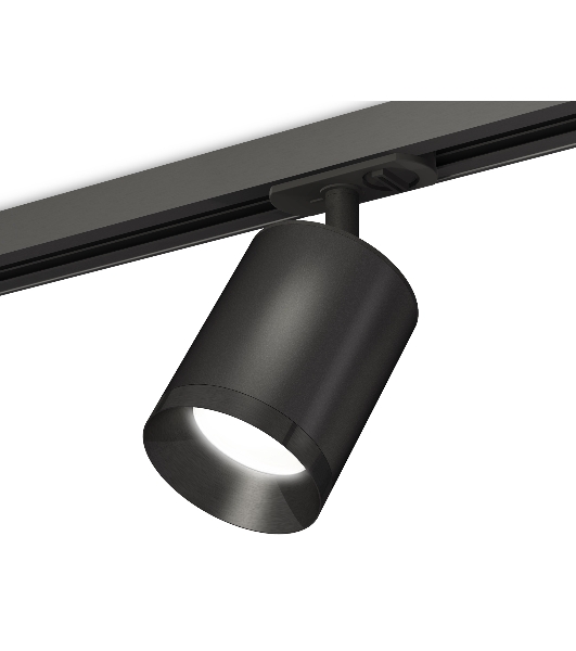 Светильник Ambrella light XT7422001 SBK/PBK черный песок/черный полированный MR16 GU5.3 (A2537, C7422, N7031)