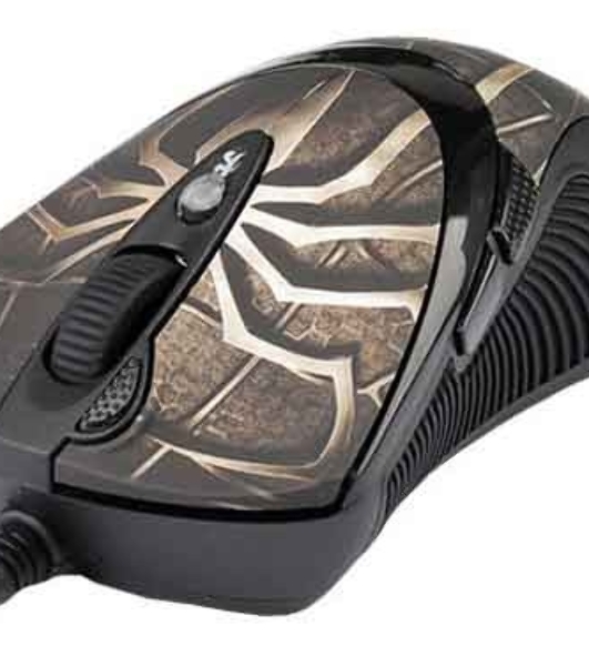 Мышь проводная A4Tech XL-747H коричневый, 3600 dpi, USB, кнопки - 7