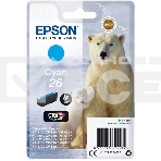 Картридж струйный Epson C13T26124012/C13T26124010 голубой для Epson XP-70 (300стр.), фото 1