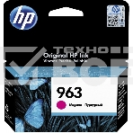 Картридж струйный HP 963 3JA24AE пурпурный (700 стр) для HP OfficeJet Pro 901x/902x, фото 1