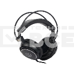 Наушники AUDIO-TECHNICA ATH-AVC500 , дуговое крепление, част. диапазон: 10-25000Гц, макс. входн. мощность 1800мВт, чувствит. 106дБ/мВт, сопростивление 40Ом, диаметр мембраны 53мм, шнур 3м, штекер 3,5мм, в комплекте адаптер на 6,3мм, фото 1