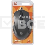 Мышь проводная Defender Datum MB-347 черный, 1600 dpi, USB, кнопки - 4, фото5