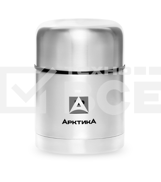 Термос Арктика 301-500, 0,5 л, супер широкое горло, для супа и еды, холод/тепло 12 ч