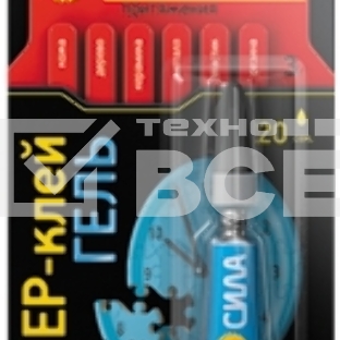 Супер-клейгель 3г BL-1 SGBL1-3 СИЛА C0039396