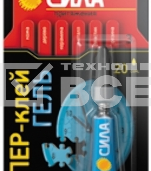 Супер-клейгель 3г BL-1 SGBL1-3 СИЛА C0039396